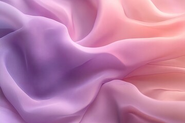 Obraz premium Gradient background blending soft pink to lavender, with a light, smooth grain overlay