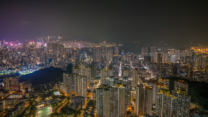 Obraz premium Shek Kip Mei Historic Public Housing District in Hong Kong