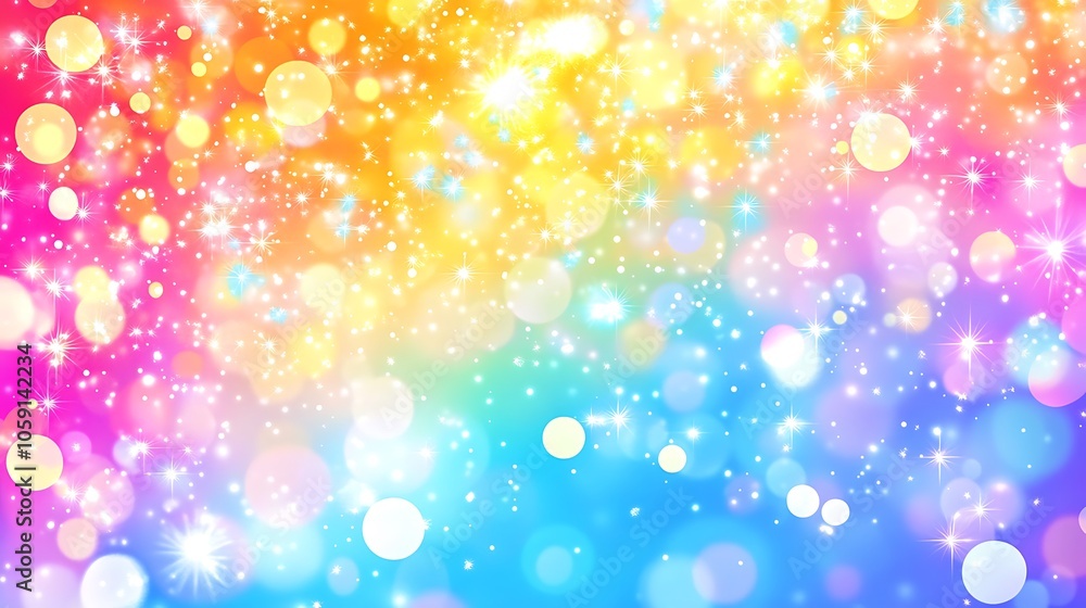 Poster colorful glitter background blank background with copy space for design projects