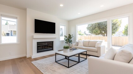 Ceiling-Mounted Adjustable TV Arm for Ultimate Viewing Flexibility - Enhance Your Modern Home Cinematic Experience with Stylish and Functional Design