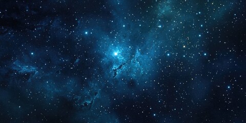 Obraz premium A vibrant cosmic scene capturing the majesty of the universe.