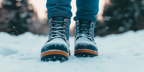 Exploring the winter wonderland a journey through snowy landscapes with sturdy boots for ultimate comfort and style in cold weather adventures