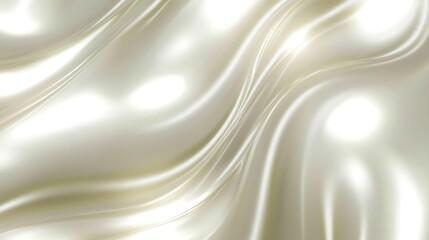 Obraz premium Elegant White Satin Fabric Texture Background Abstract Gradient Background with Copy Space