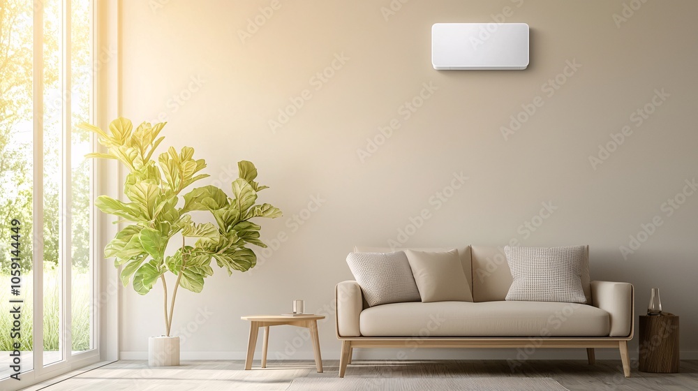 Poster modern ceiling-mounted infrared heating panel for efficient warmth - space-saving design perfect for
