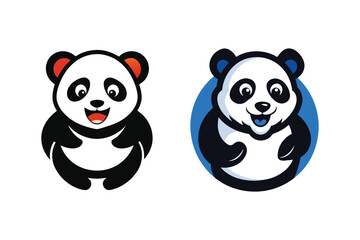 Panda Mascot Logo Vector for Kids and Fun Branding