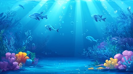 深海と魚たち