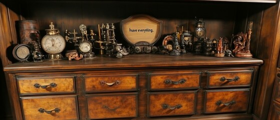 Antique Clocks and Mechanical Devices Display