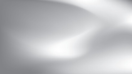 Abstract white and gray gradient background. Vector illustration.