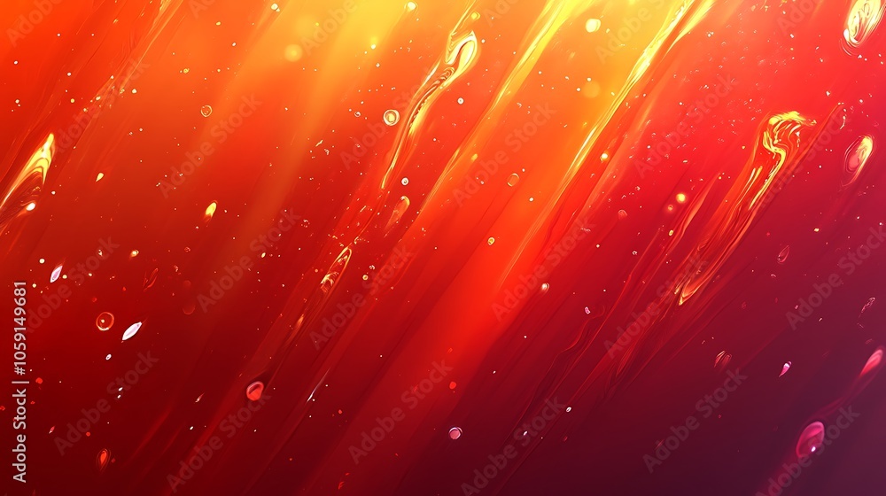 Poster abstract red and orange background smooth blue background with copy space for advertisements