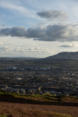 view from the top of the hill, Edinburgh