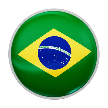 brasil botton flag