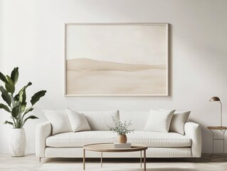 Minimalist Living Room.