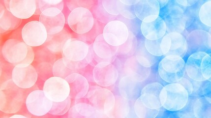 Fototapeta premium Abstract Pink and Blue Blurred Background Smooth Blue Background with Copy Space for Advertisements