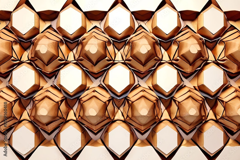 Aufkleber interlocking pentagons pentagons arranged in a repeating pattern