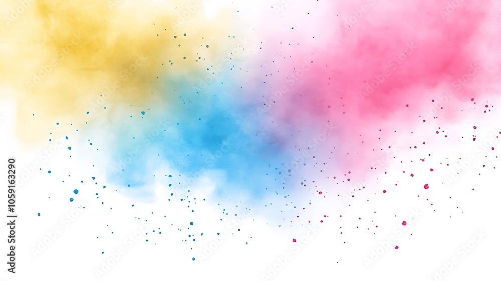 Poster abstract watercolor background plain textured background for web design and copy