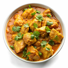 Chicken Korma with Saffron Basmati Rice. Best For Banner, Flyer, and Poster