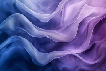 Obraz premium blue and purple fabric a soft, textured abstract background