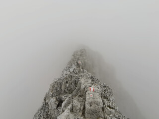 watzmann mountain ridge climbing