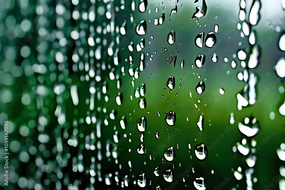 Aufkleber matrix code raindrops on windows raindrops captured on windows m