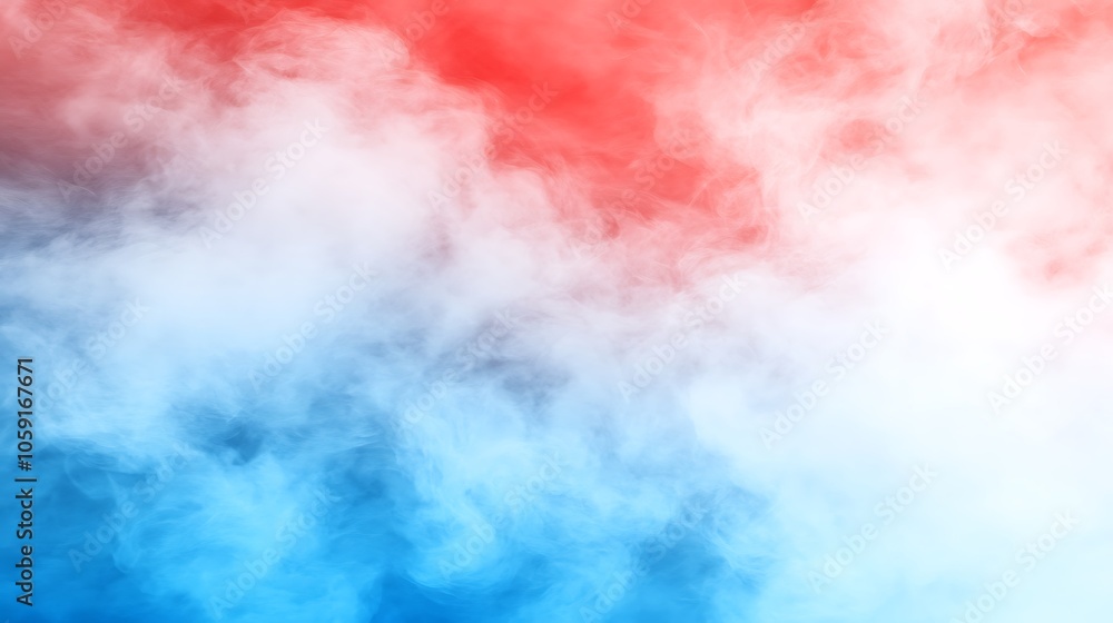 Poster Abstract Colorful Smoke Background Plain Textured Background for Web Design and Copy