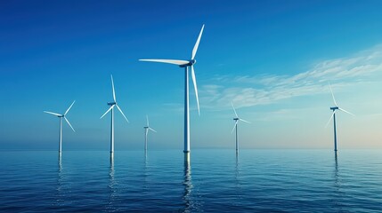 Modern Wind Turbines on the Open Ocean