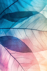 Vertical Abstract Art with Veins of Leaves for your background business, poster, wallpaper.