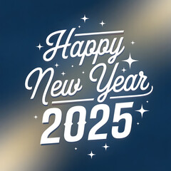 Wide Angle Happy New Year 2025