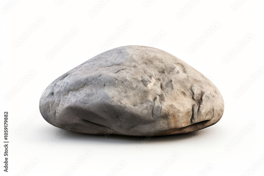 Poster rounded shape smart rock a close up of a smart rock with a round