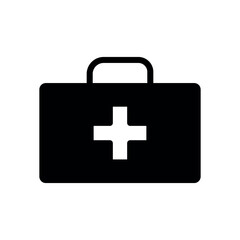 Fototapeta premium medical sign symbol vector icon