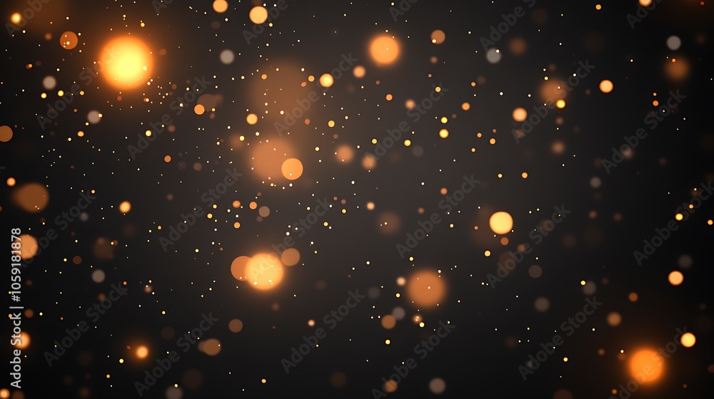 Poster abstract gold glitter background simple neutral background with free space for design