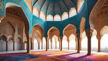Achitecture Islamic interior design.  Suitable for marketing or business purposes