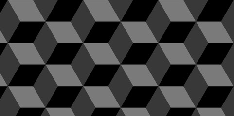 Fototapeta premium Abstract geometric style minimal blank cubic. Geometric pattern illustration mosaic, square and triangle wallpaper. seamless triangles shape mosaic backdrop art texture vector cube grid.
