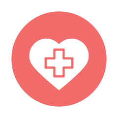 medical sign symbol vector icon