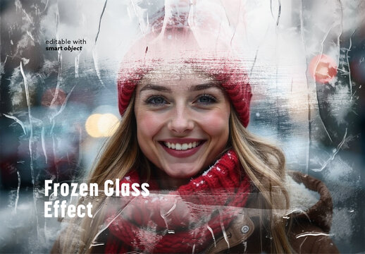 Frozen Glass Effect with Ai Elements