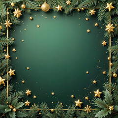 New Year banner background. christmas background with empty space for text