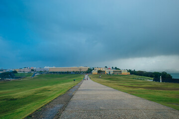 National Historic Site Bastion de las palmas de San Jose in San Juan, Puerto Rico - may 2 2024