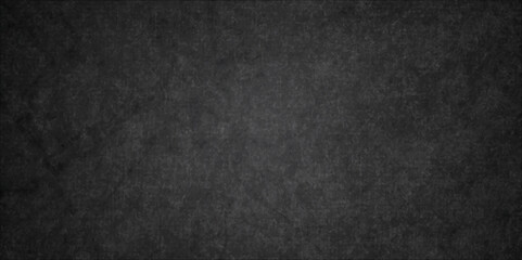 Distressed rough black grunge cracked wall slate texture. Chalk board and Black board grunge backdrop background. Wall grunge backdrop rough background dark black and stone.