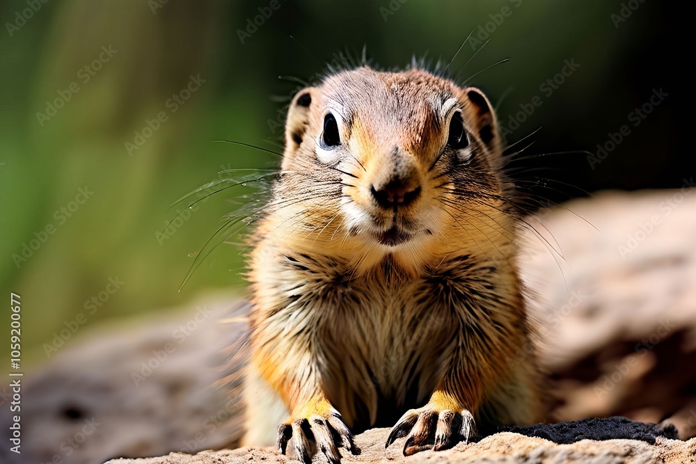 Poster xenial xerus a ground squirrel xerus with a friendly expression