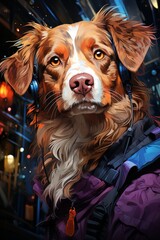 Nova Scotia Duck Tolling Retriever dog