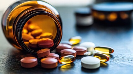 A medical seminar presentation on herbal supplements and liver health, with slides