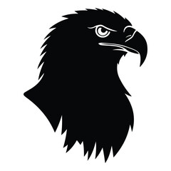 Fototapeta premium eagle icon illustration isolated vector sign symbol