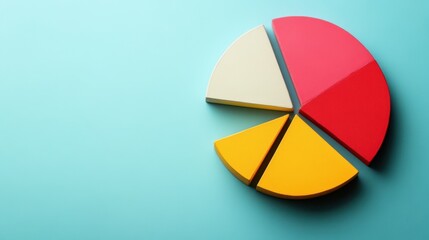 A personal finance blog post with graphs and pie charts demonstrating effective saving