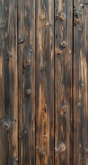 Weathered wooden planks with rich textures reflecting natural aging characteristics