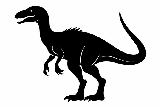 recommend clip art: Vector dinosaur silhouette, Dinosaur Silhouette Icon – Black Silhouette Vector Design ,Tyrannosaurus dinosaur silhouette vector illustration, dino ,tyrannosaurus, icon symbol.