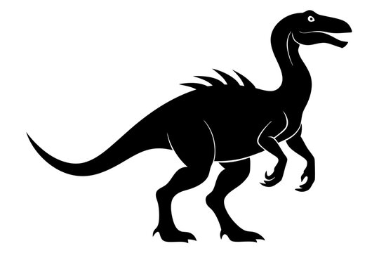 recommend clip art: Vector dinosaur silhouette, Dinosaur Silhouette Icon – Black Silhouette Vector Design ,Tyrannosaurus dinosaur silhouette vector illustration, dino ,tyrannosaurus, icon symbol.