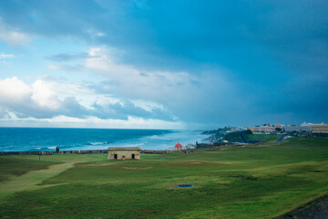 National Historic Site Bastion de las palmas de San Jose in San Juan, Puerto Rico - may 2 2024