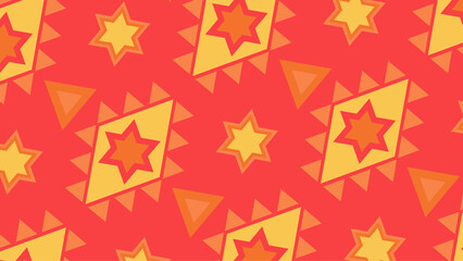 seamless pattern with stars