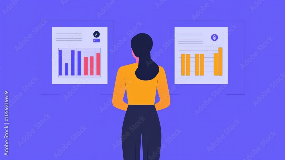 Poster Analyzing Business Performance Through Data Visualization and Reports for Strategic Decision-Making