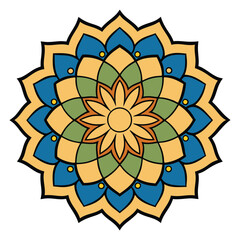 new mandala vector design