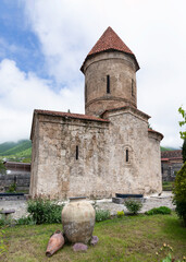 The Church of Kish,aka the Church of Saint Elisha or the Holy Mother of God Church, situated in the village of Kish, Shaki, Azerbaijan, a significant example of medieval architecture in the region